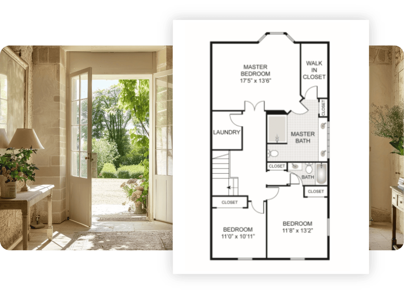 Professional enhanced real estate photography for MLS listings