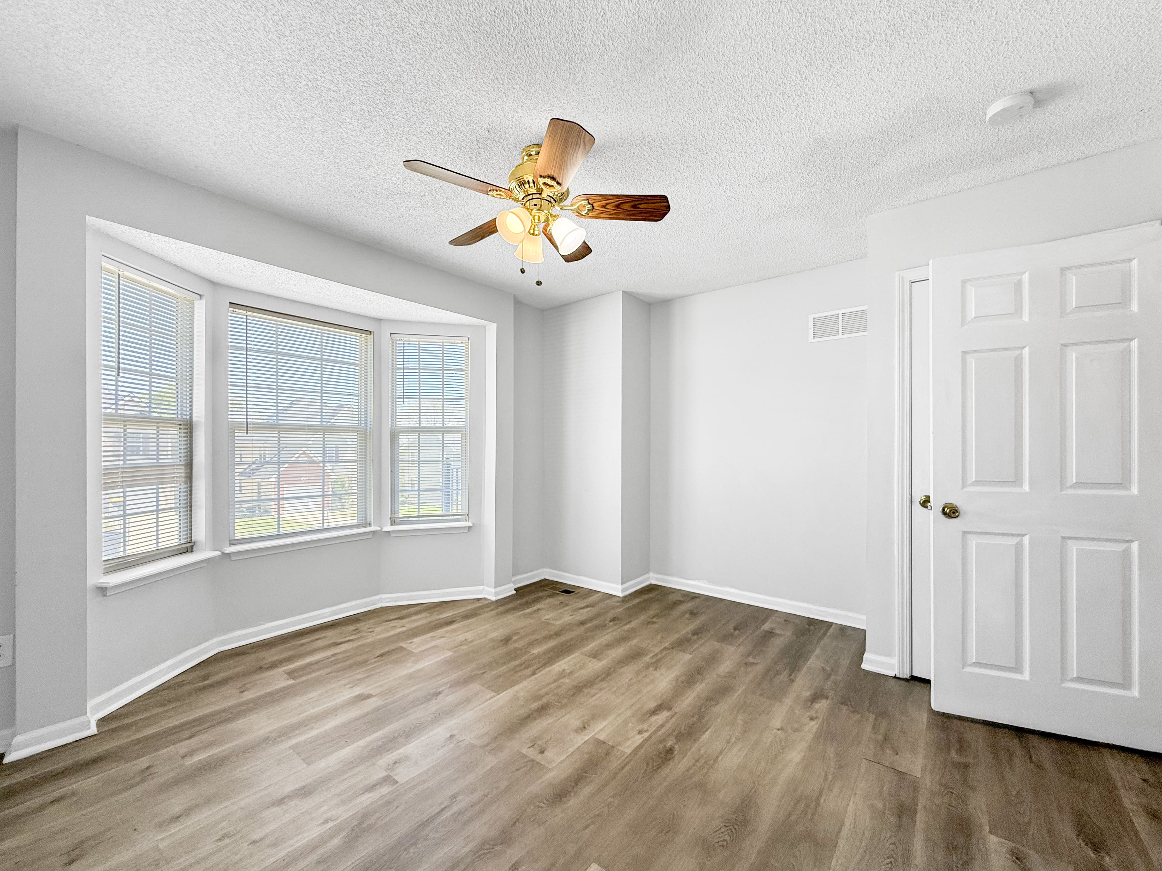 Professionally rendered floor plan with measurements for real estate listings