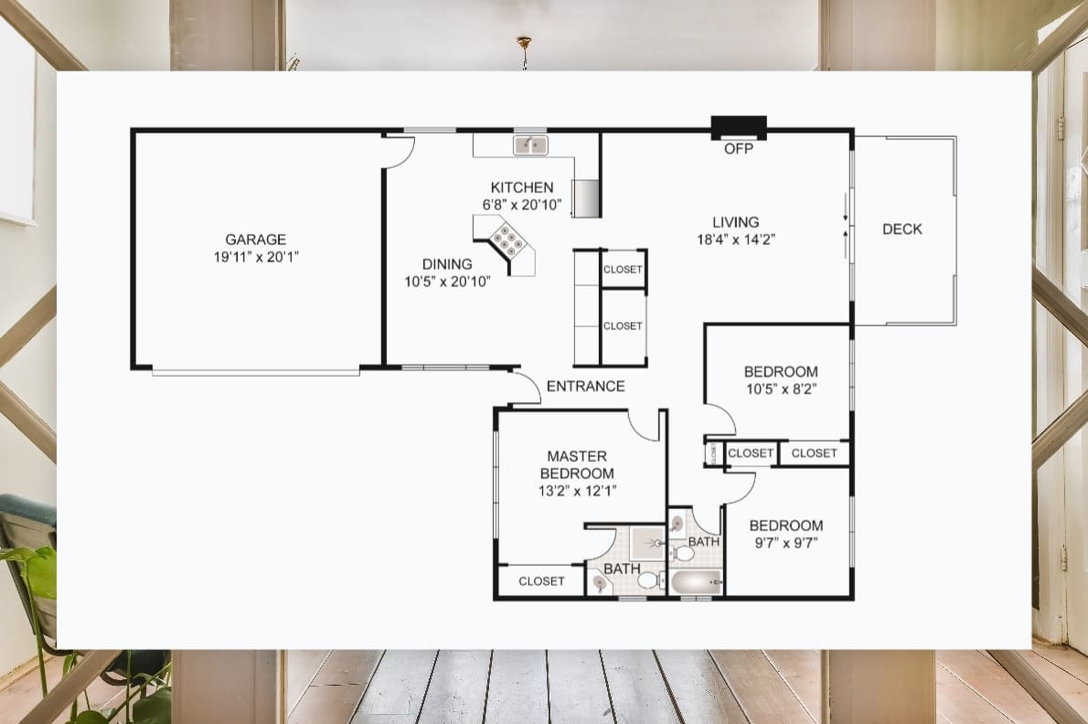 Floor Plan with Measurements